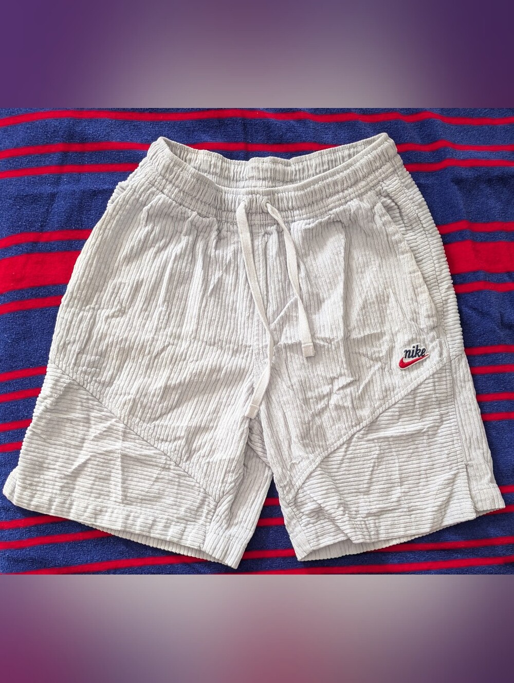 Nike Sportswear Heritage Windrunner Splicing Corduroy Shorts